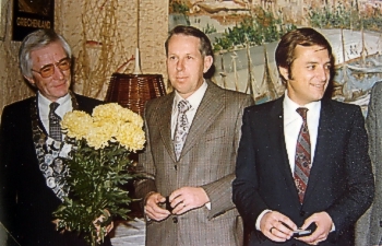 Oberst Schiel 1979 - Schützenkönig Walter Kleinert mit Gefolge