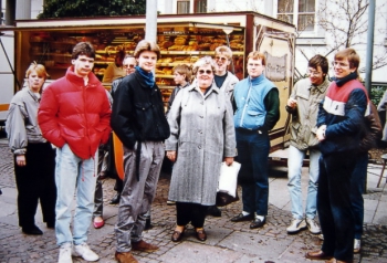 NSG Oberst Schiel 1986 - Ausflug der Vereinsjugend im April 1986