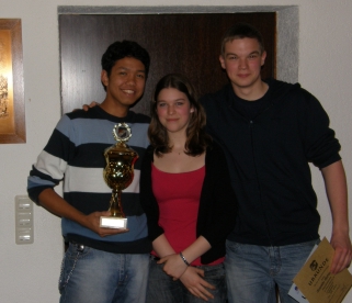 NSG Oberst Schiel 2008 - Jugendpokal Surasak Chanasin, Nina und Benedikt Hofmann